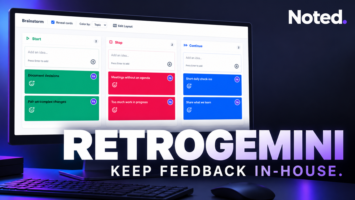 RetroGemini: Self-Hosted Scrum Retrospectives