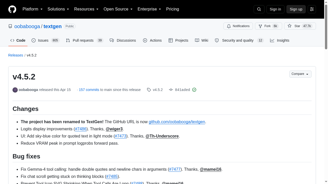 text-generation-webui v4.5.2