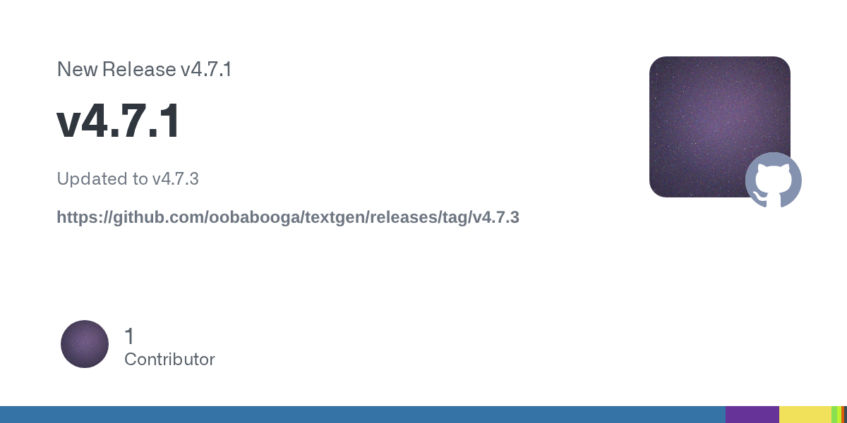 text-generation-webui v4.7.1