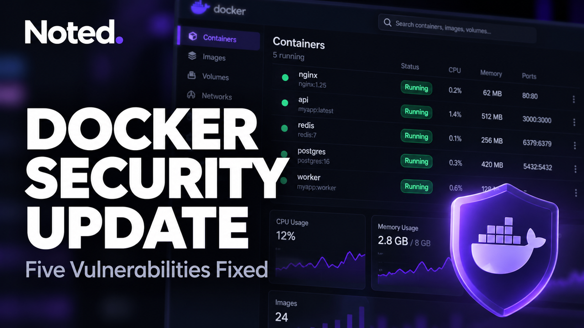 Docker Engine 29.9.0 Fixes Five Security Vulnerabilities