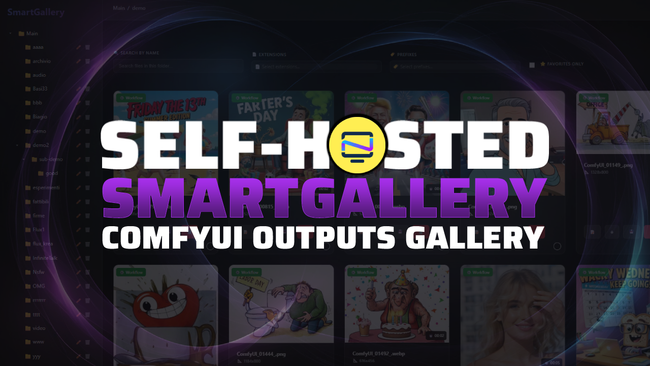 SmartGallery Is the Self Hosted Way to Manage ComfyUI Generations