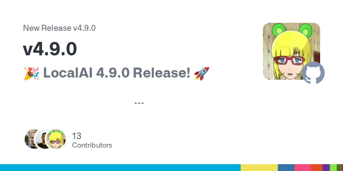 LocalAI v4.9.0