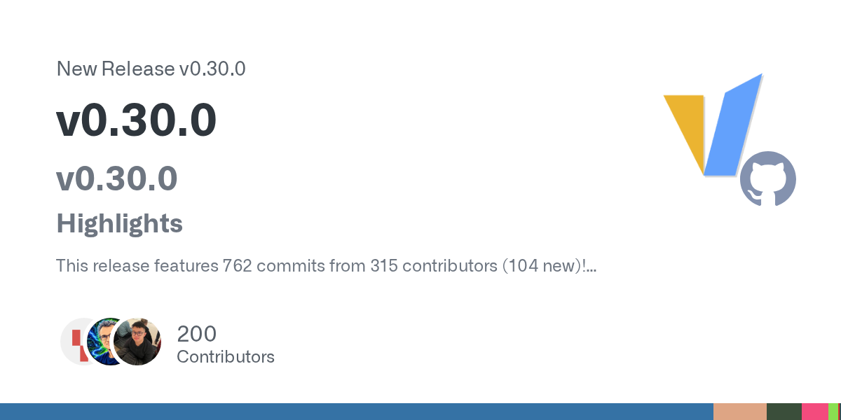 vLLM v0.30.0