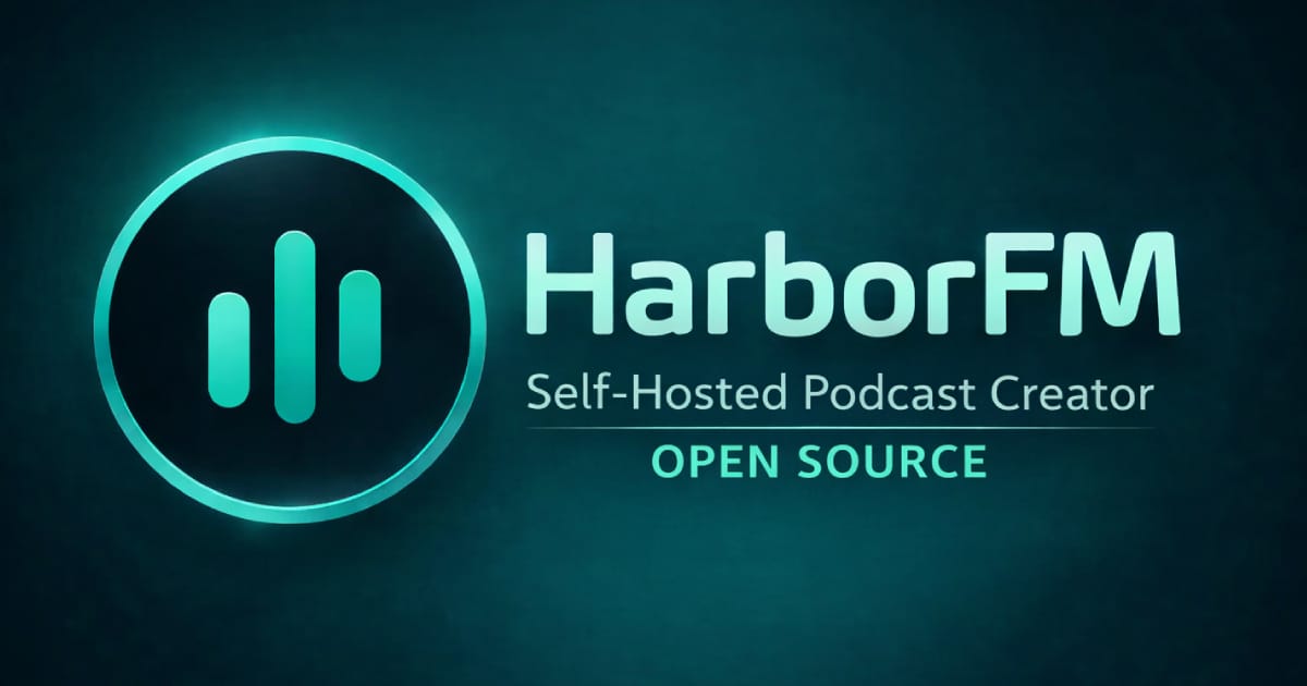 HarborFM - Self-Hosted Podcast Creator