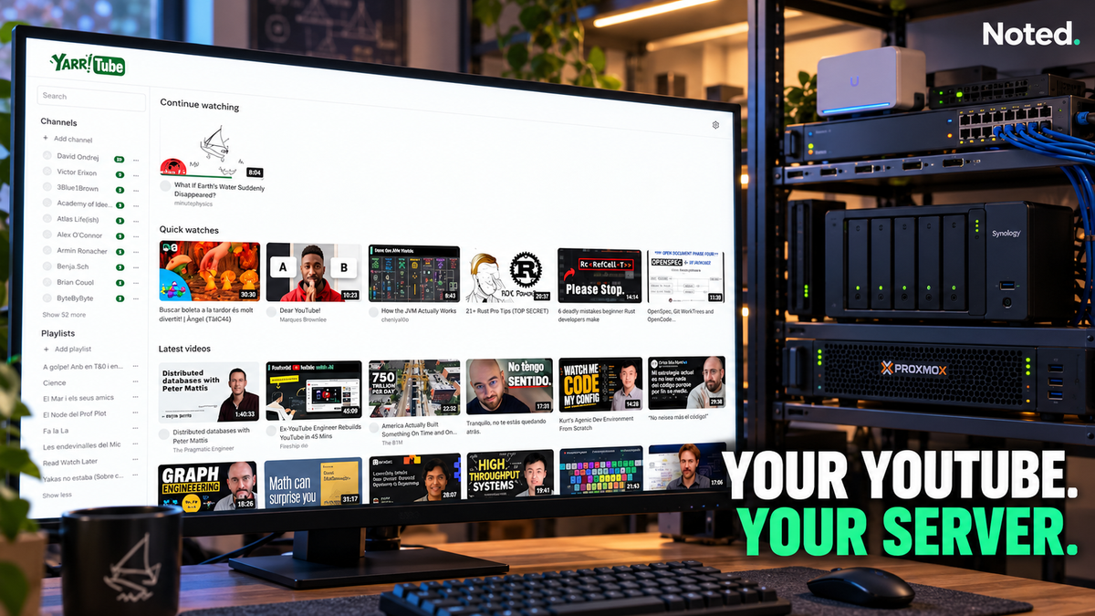 Yarrtube Keeps Your Favorite YouTube Channels on Your Server