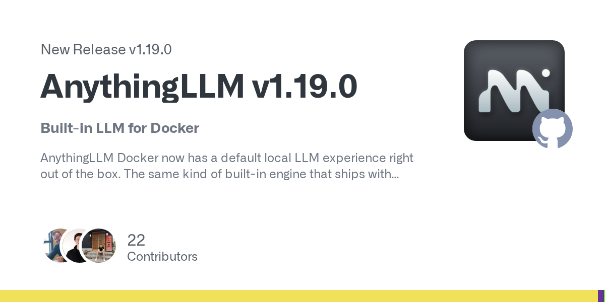 AnythingLLM v1.19.0