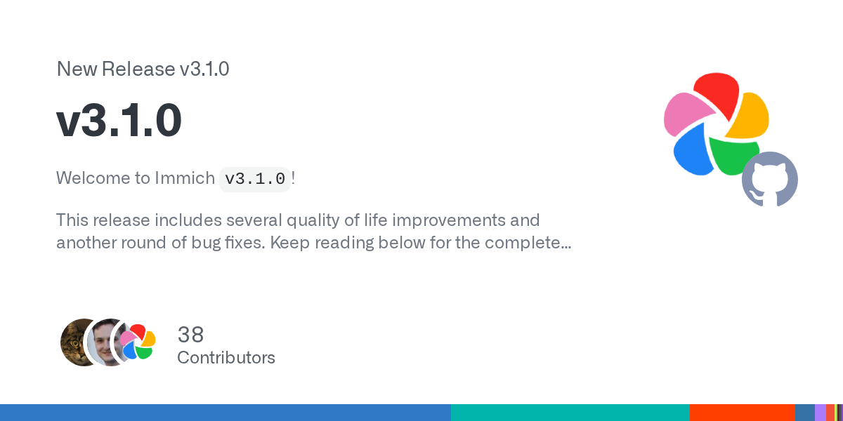 Immich v3.1.0