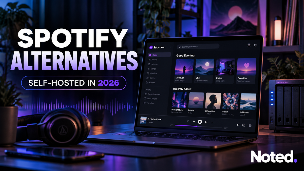 Self-hosted Spotify alternatives in 2026