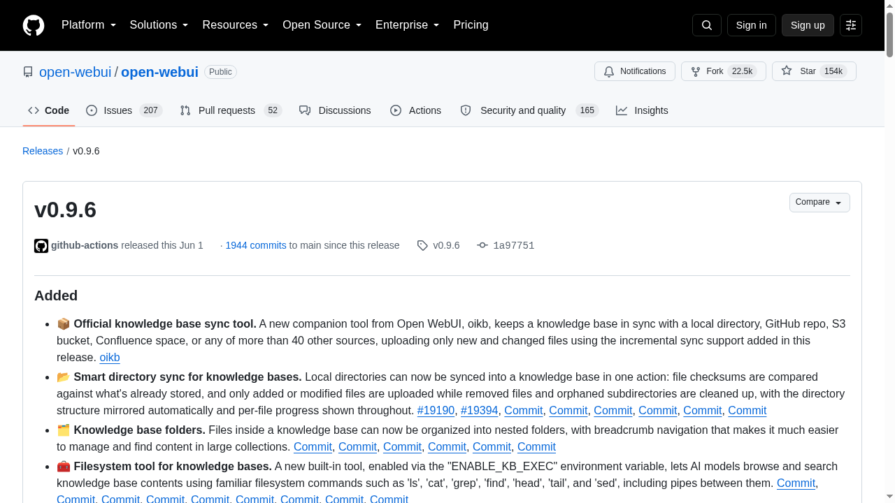 Open WebUI v0.9.6
