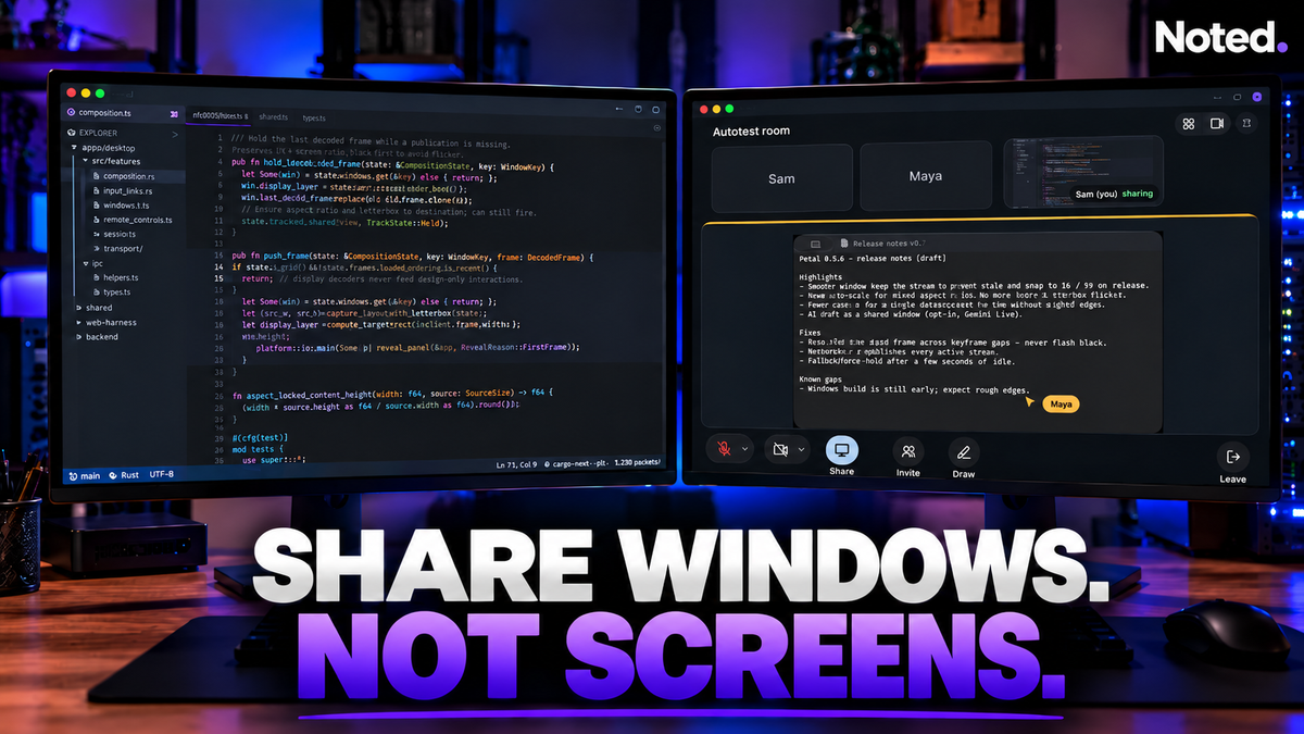 Petal: Open-Source Screen Sharing You Can Self-Host