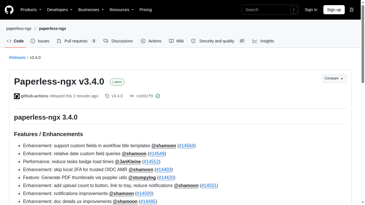 Paperless-ngx v3.4.0